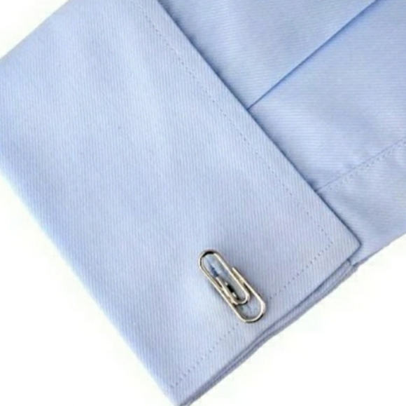 Paperclip Cufflinks - Picture 2 of 6